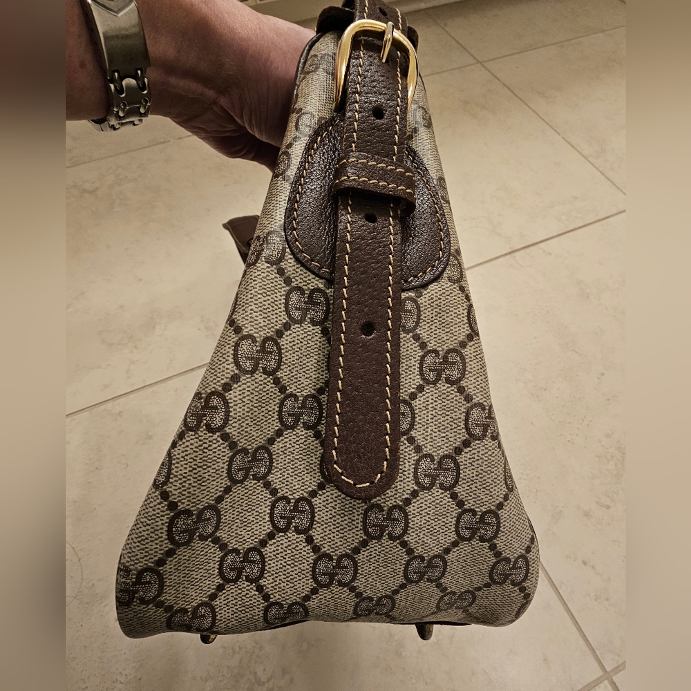 GUCCI Vintage 1970s Ophidia Shoulder Bag - Picture 5 of 11